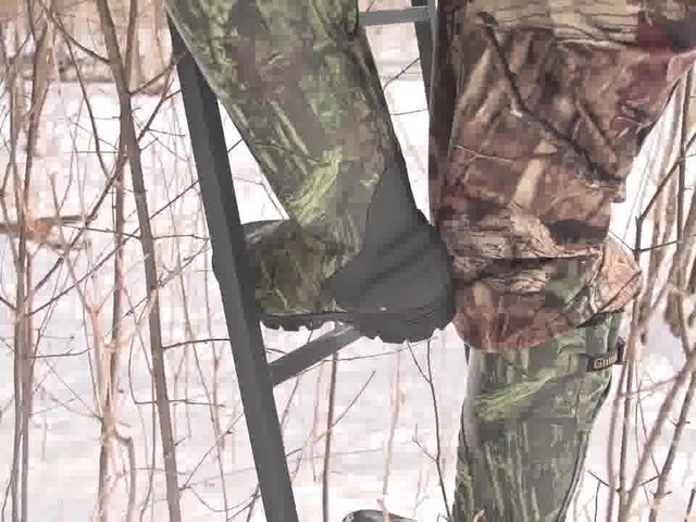Men's Guide Gear® Rubber / Neoprene Universal Hunting Boots Mossy Oak Break-Up Infinity® - image 5 from the video